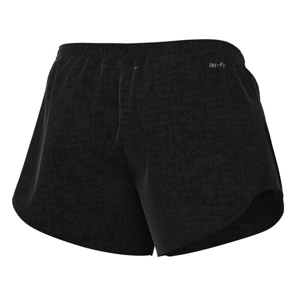 Nike Women's Dri-Fit Embossed Print Mod Tempo Shorts Small Medium Black - Picture 6 of 7